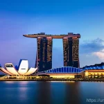 싱가포르와 일본 비교 - Here are three detailed image prompts in English, designed to capture the essence of urban life, cul...